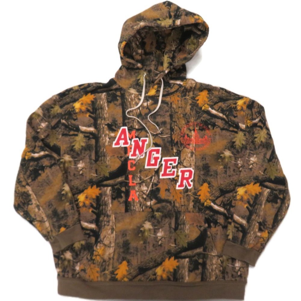 Pacsun x Mr Completely MRCLA Anger Camo Hoodie‎ Pullover Mens Large Cotton
